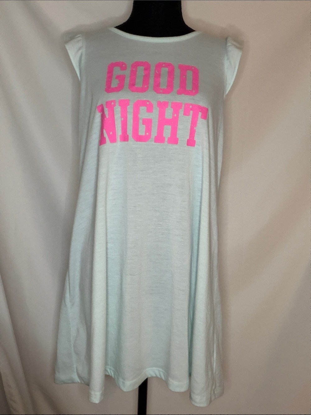 BLUE/PINK GAP KIDS FLUTTER SLEEVE NIGHT GOWN PJS